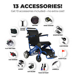 Air Hawk Wheelchair Red Open Box Special