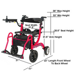 Wheelator 3 in 1 Electric Wheelchair Rollator