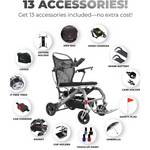 Matrix Ultra 2 2025 Model  Carbon Fiber Folding Electric Wheelchair